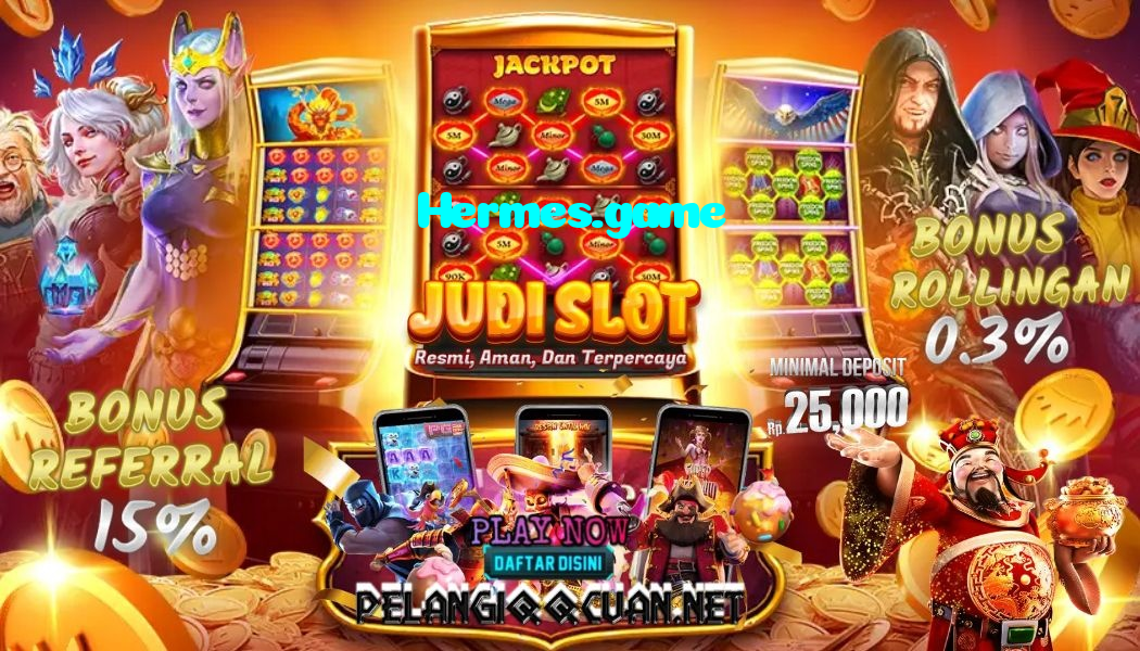 Hermes.game casino presented on mobile device in Pakistan with slots and live games